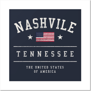 Nashville Tennessee USA Vintage Posters and Art
